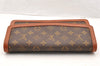 Authentic Louis Vuitton Monogram Pochette Dame PM M51812 Clutch Hand Bag 6067I