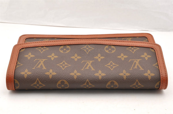 Authentic Louis Vuitton Monogram Pochette Dame PM M51812 Clutch Hand Bag 6067I