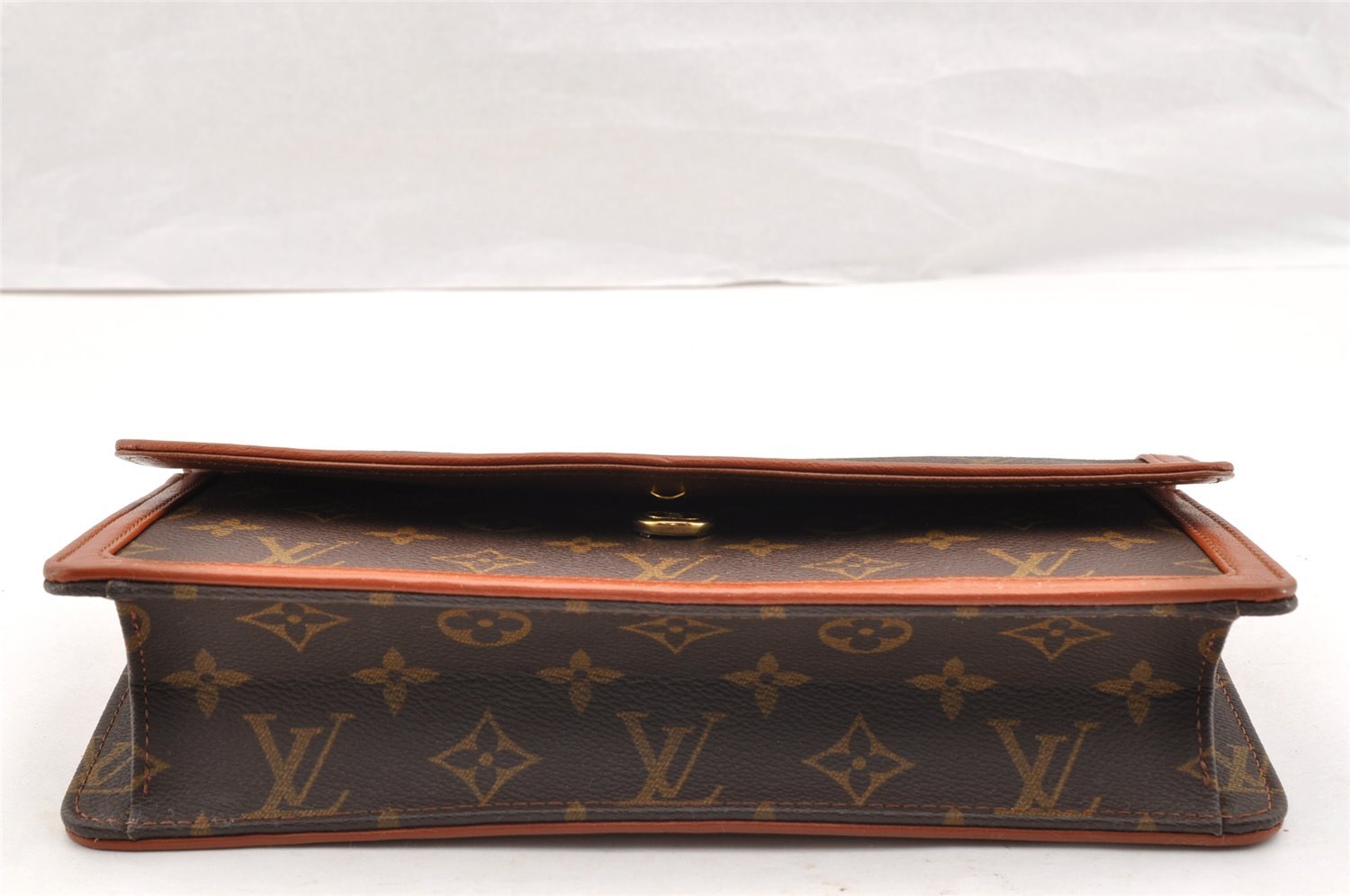 Authentic Louis Vuitton Monogram Pochette Dame PM M51812 Clutch Hand Bag 6067I
