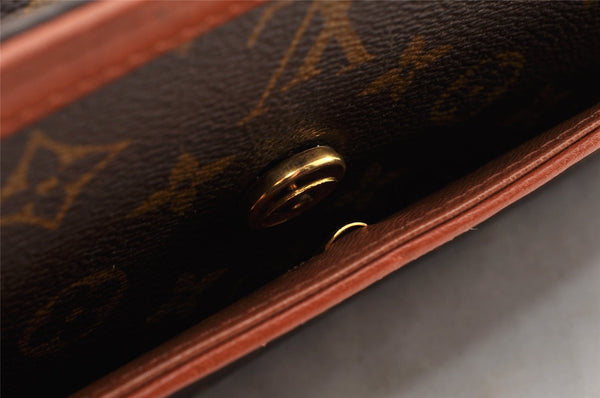 Authentic Louis Vuitton Monogram Pochette Dame PM M51812 Clutch Hand Bag 6067I