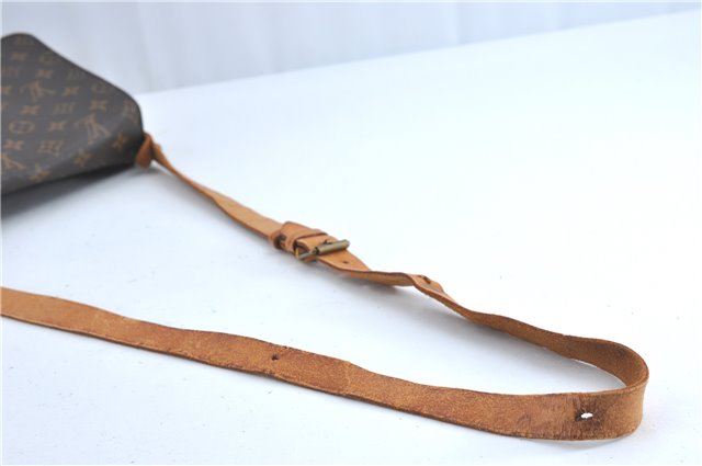 Auth Louis Vuitton Monogram Cartouchiere GM Shoulder Cross Bag M51252 LV 6068B