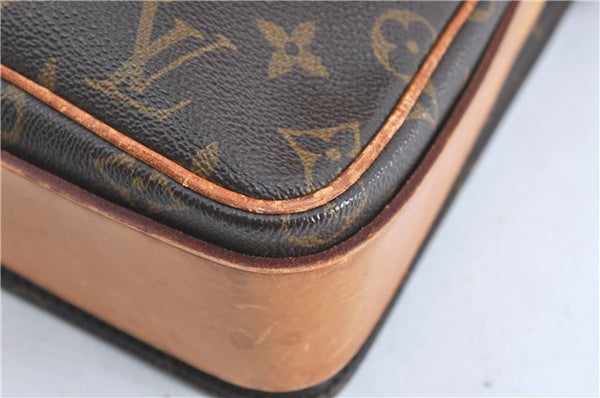 Auth Louis Vuitton Monogram Cartouchiere GM Shoulder Cross Bag M51252 LV 6068B