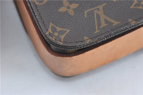 Auth Louis Vuitton Monogram Cartouchiere GM Shoulder Cross Bag M51252 LV 6068B