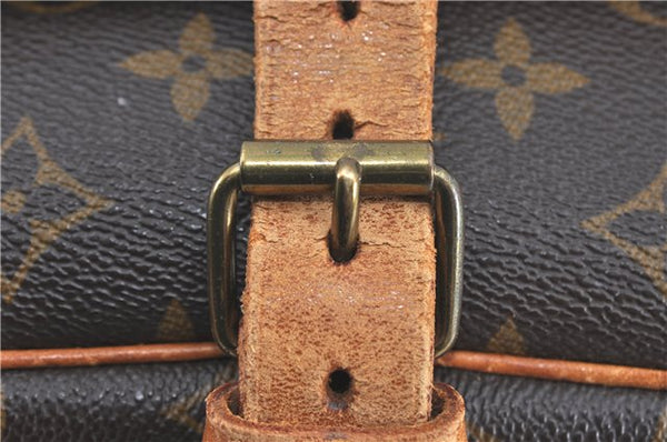 Auth Louis Vuitton Monogram Cartouchiere GM Shoulder Cross Bag M51252 LV 6068B