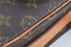 Auth Louis Vuitton Monogram Cartouchiere GM Shoulder Cross Bag M51252 LV 6068B