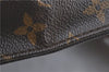 Auth Louis Vuitton Monogram Cartouchiere GM Shoulder Cross Bag M51252 LV 6068B