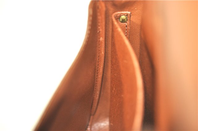 Auth Louis Vuitton Monogram Cartouchiere GM Shoulder Cross Bag M51252 LV 6068B