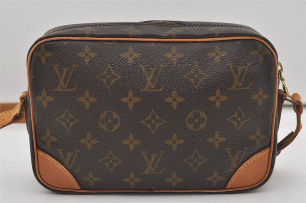 Authentic Louis Vuitton Monogram Trocadero 23 Shoulder Cross Bag M51276 LV 6068I