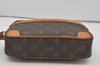 Authentic Louis Vuitton Monogram Trocadero 23 Shoulder Cross Bag M51276 LV 6068I