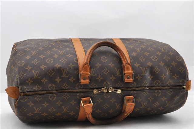 Authentic LOUIS VUITTON Monogram Keepall 50 Boston Bag M41426 LV 6071C