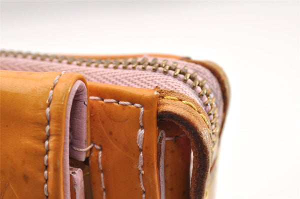 Auth Louis Vuitton Monogram Vernis Mott Shoulder Bag Yellow M91034 LV Junk 6072I