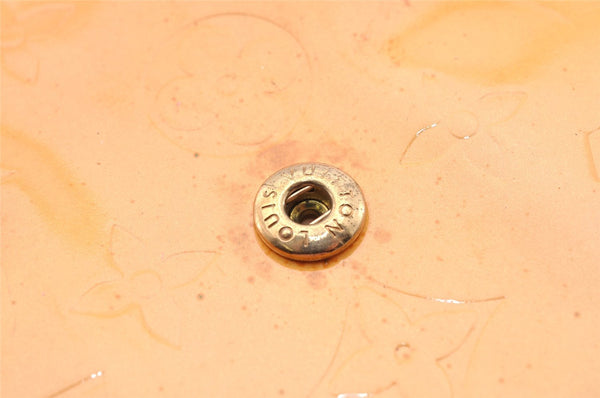 Auth Louis Vuitton Monogram Vernis Mott Shoulder Bag Yellow M91034 LV Junk 6072I