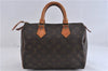 Authentic LOUIS VUITTON Monogram Speedy 25 Hand Bag Purse M41528 LV 6076C