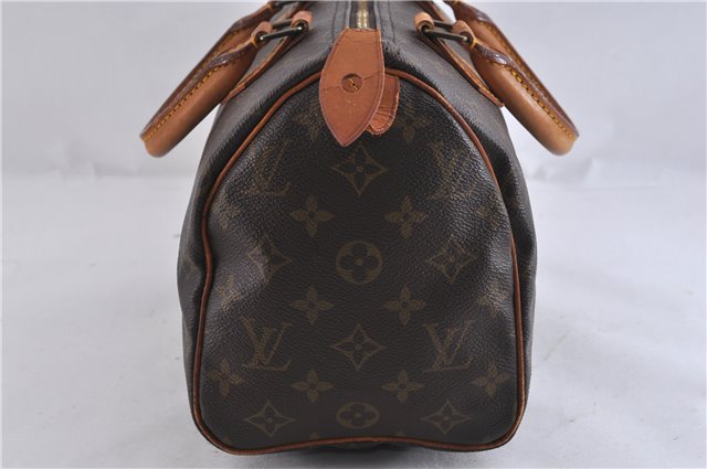 Authentic LOUIS VUITTON Monogram Speedy 25 Hand Bag Purse M41528 LV 6076C