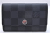 Authentic Louis Vuitton Damier Graphite Multicles 6 Key Case M62662 LV Box 6076E