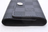 Authentic Louis Vuitton Damier Graphite Multicles 6 Key Case M62662 LV Box 6076E