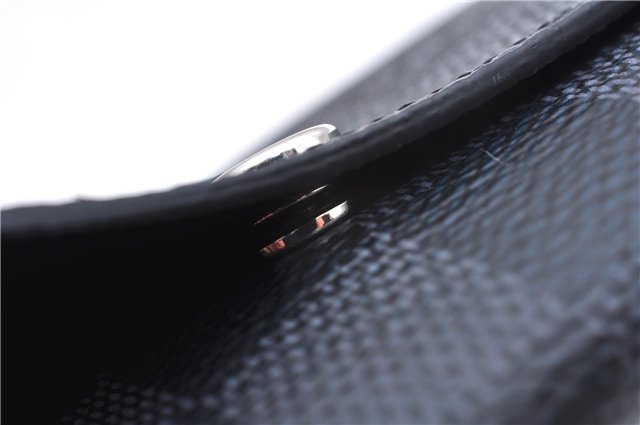 Authentic Louis Vuitton Damier Graphite Multicles 6 Key Case M62662 LV Box 6076E