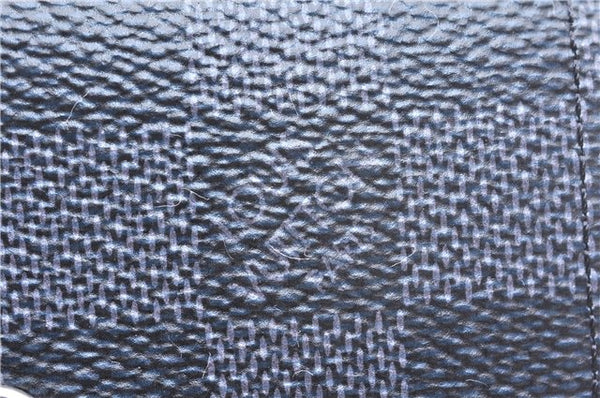 Authentic Louis Vuitton Damier Graphite Multicles 6 Key Case M62662 LV Box 6076E