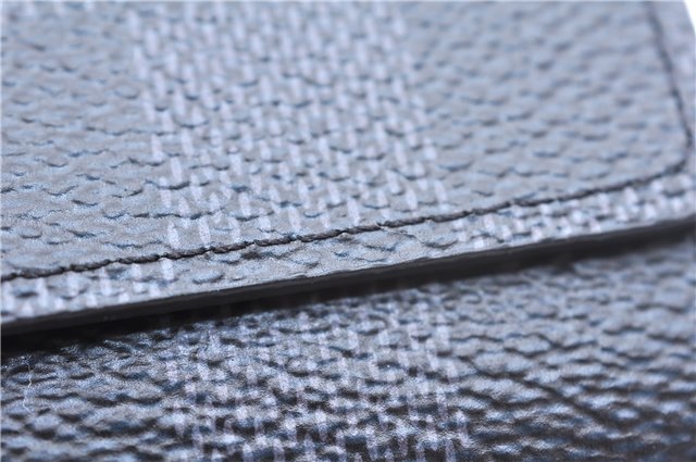 Authentic Louis Vuitton Damier Graphite Multicles 6 Key Case M62662 LV Box 6076E