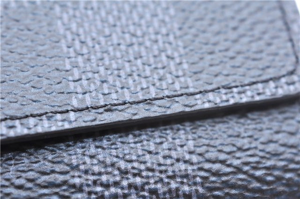 Authentic Louis Vuitton Damier Graphite Multicles 6 Key Case M62662 LV Box 6076E