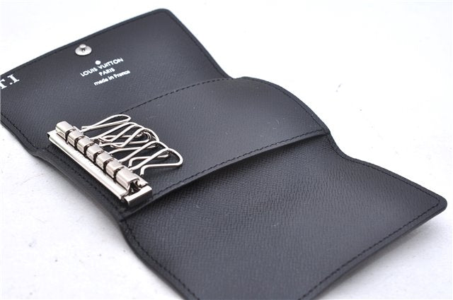 Authentic Louis Vuitton Damier Graphite Multicles 6 Key Case M62662 LV Box 6076E