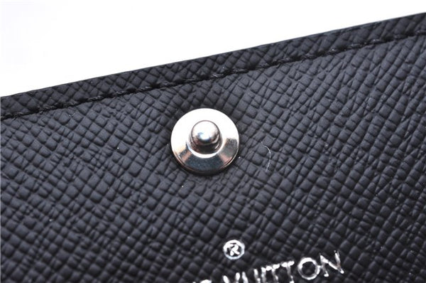 Authentic Louis Vuitton Damier Graphite Multicles 6 Key Case M62662 LV Box 6076E