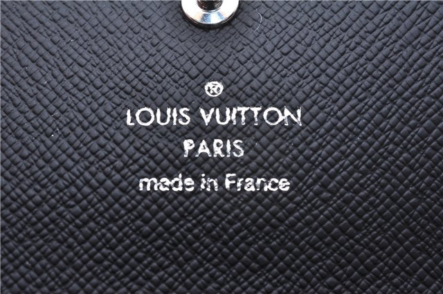 Authentic Louis Vuitton Damier Graphite Multicles 6 Key Case M62662 LV Box 6076E