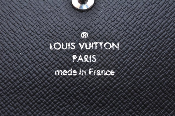 Authentic Louis Vuitton Damier Graphite Multicles 6 Key Case M62662 LV Box 6076E