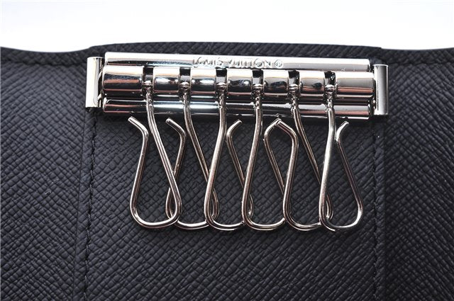 Authentic Louis Vuitton Damier Graphite Multicles 6 Key Case M62662 LV Box 6076E