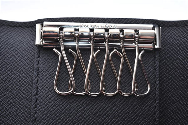 Authentic Louis Vuitton Damier Graphite Multicles 6 Key Case M62662 LV Box 6076E