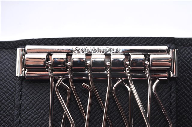 Authentic Louis Vuitton Damier Graphite Multicles 6 Key Case M62662 LV Box 6076E