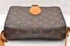 Authentic Louis Vuitton Monogram Cartouchiere MM M51253 Shoulder Cross Bag 6077I