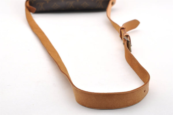 Authentic Louis Vuitton Monogram Cartouchiere MM M51253 Shoulder Cross Bag 6077I