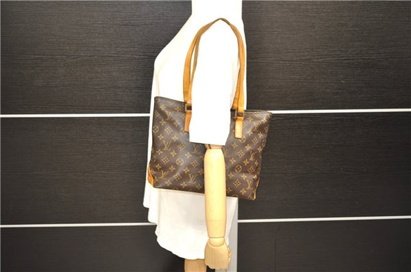 Authentic LOUIS VUITTON Monogram Cabas Piano Tote Bag M51148 LV 6078C