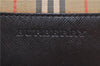 Authentic BURBERRY Nova Check Canvas Leather 2way Shoulder Hand Bag Beige 6078D