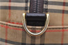 Authentic BURBERRY Nova Check Canvas Leather 2way Shoulder Hand Bag Beige 6078D