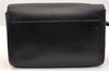 Authentic Louis Vuitton Taiga Selenga Clutch Hand Bag Black M30782 LV 6080I