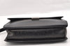 Authentic Louis Vuitton Taiga Selenga Clutch Hand Bag Black M30782 LV 6080I