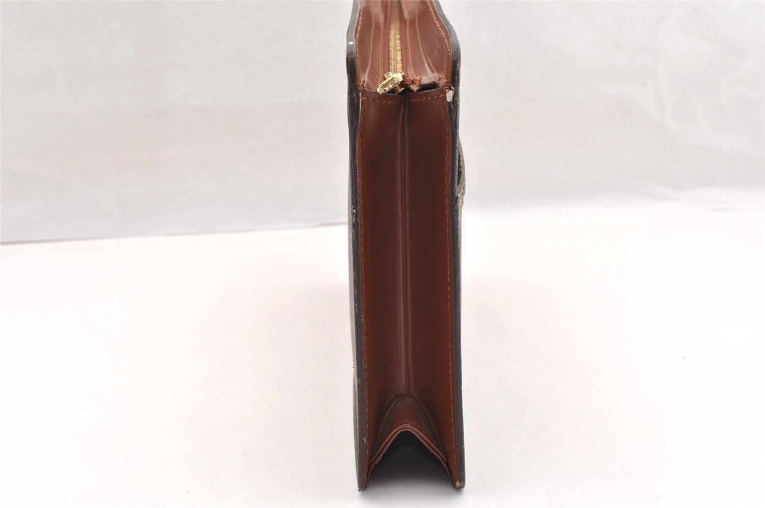 Authentic Louis Vuitton Monogram Pochette Homme Clutch Hand Bag M51795 LV 6082I