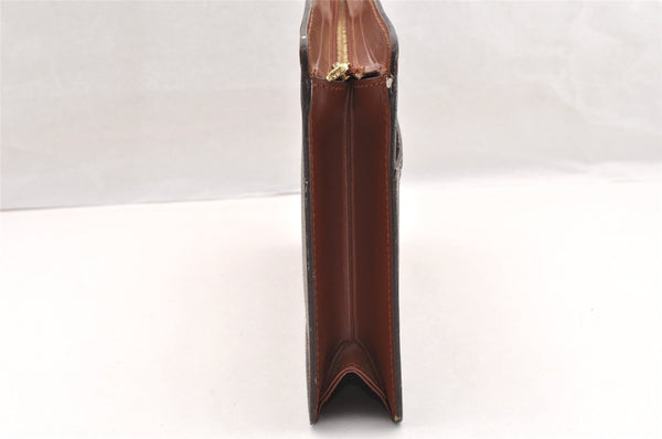 Authentic Louis Vuitton Monogram Pochette Homme Clutch Hand Bag M51795 LV 6082I