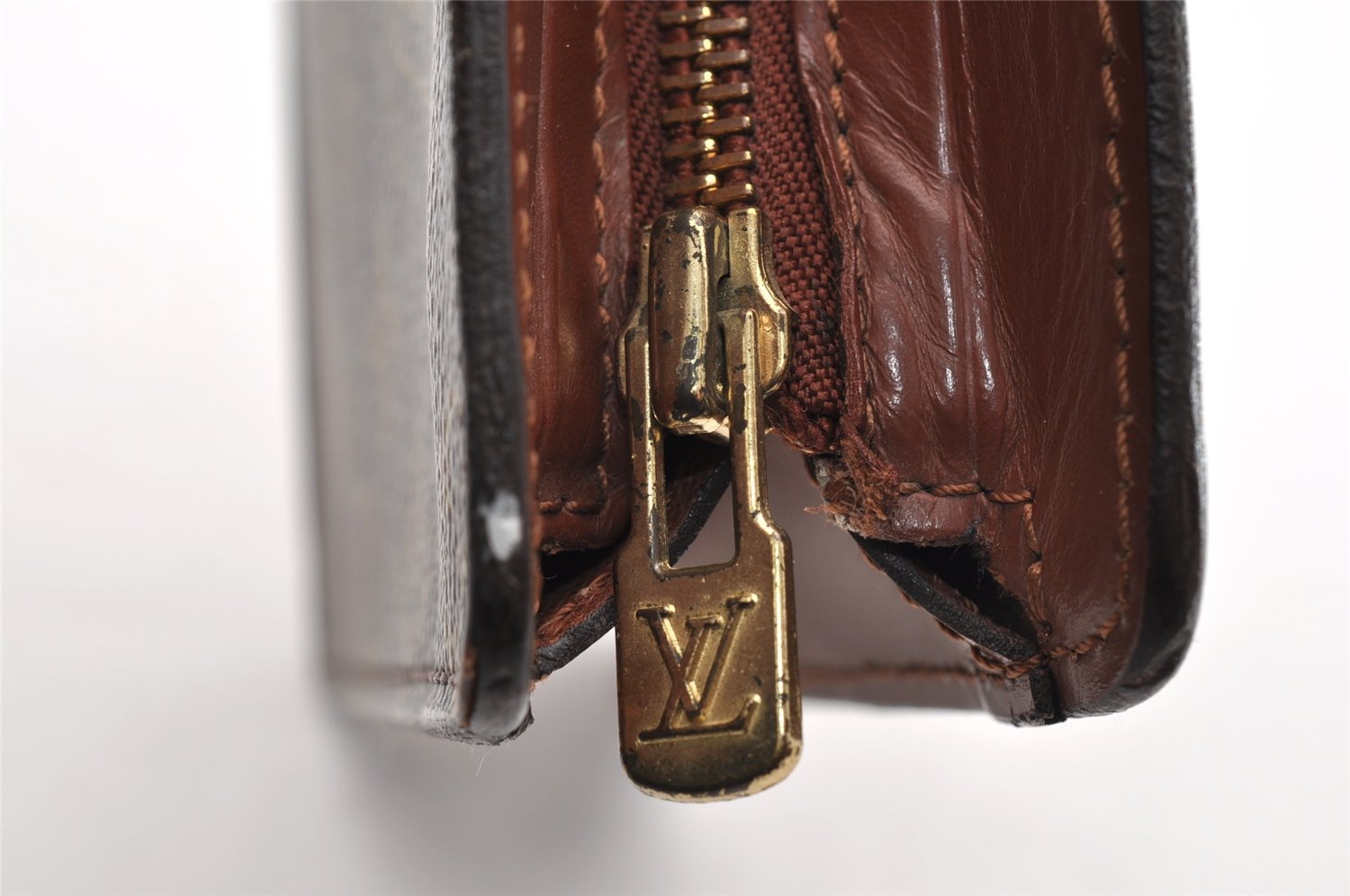 Authentic Louis Vuitton Monogram Pochette Homme Clutch Hand Bag M51795 LV 6082I