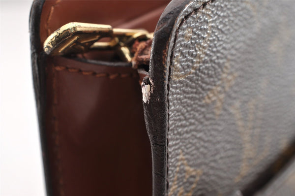 Authentic Louis Vuitton Monogram Pochette Homme Clutch Hand Bag M51795 LV 6082I