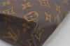 Auth Louis Vuitton Monogram Poche Toilette 26 Cosmetics Pouch Old Model LV 6083I
