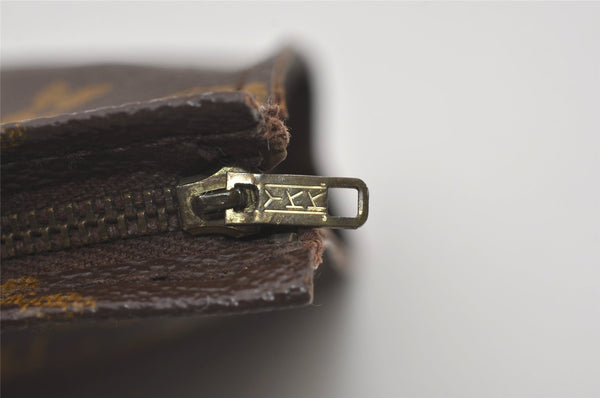 Auth Louis Vuitton Monogram Poche Toilette 26 Cosmetics Pouch Old Model LV 6083I