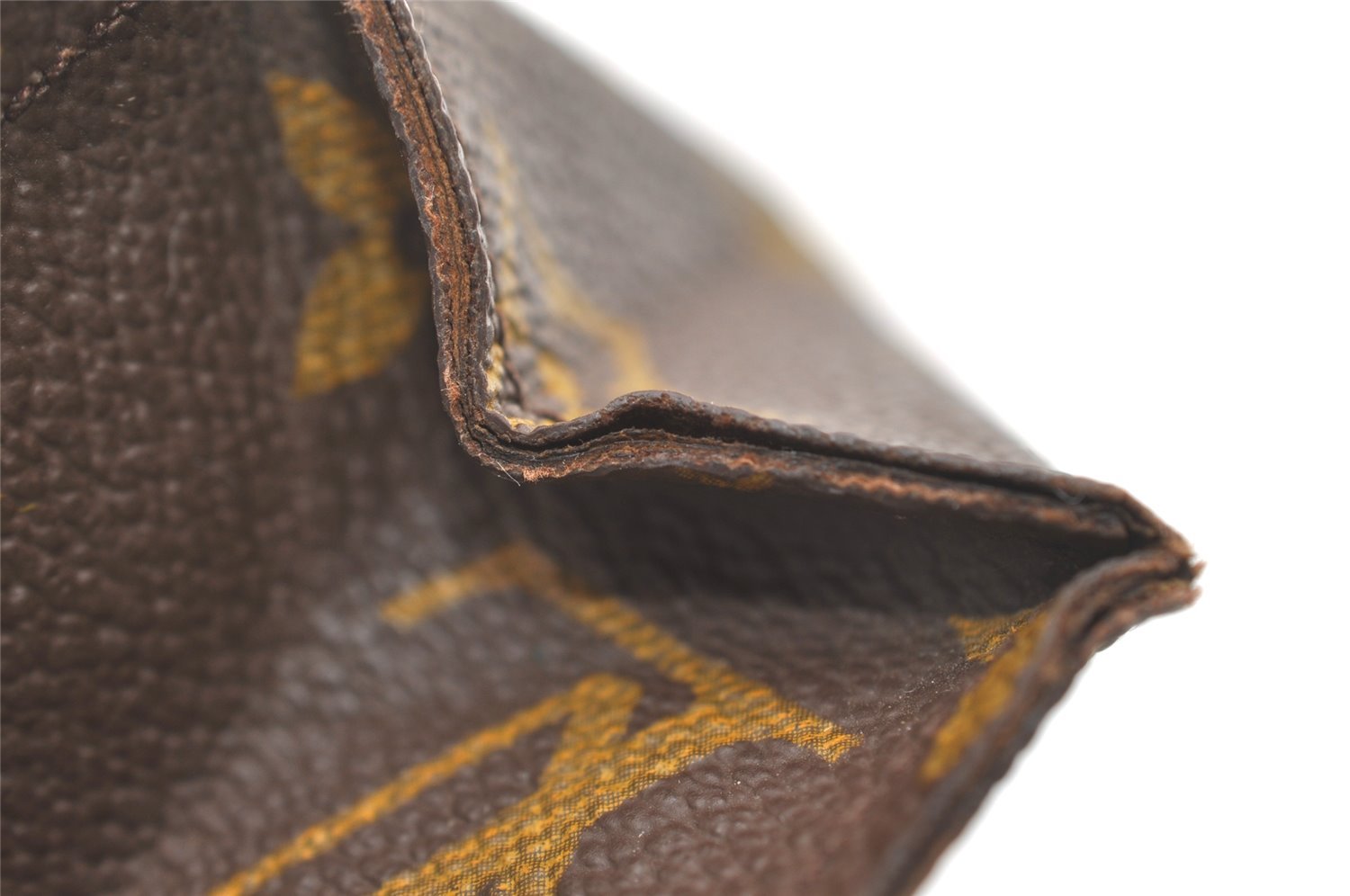 Auth Louis Vuitton Monogram Poche Toilette 26 Cosmetics Pouch Old Model LV 6083I