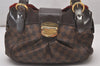 Authentic Louis Vuitton Damier Sistina PM Shoulder Hand Bag N41542 LV 6084I