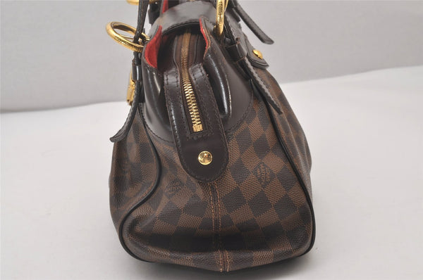 Authentic Louis Vuitton Damier Sistina PM Shoulder Hand Bag N41542 LV 6084I