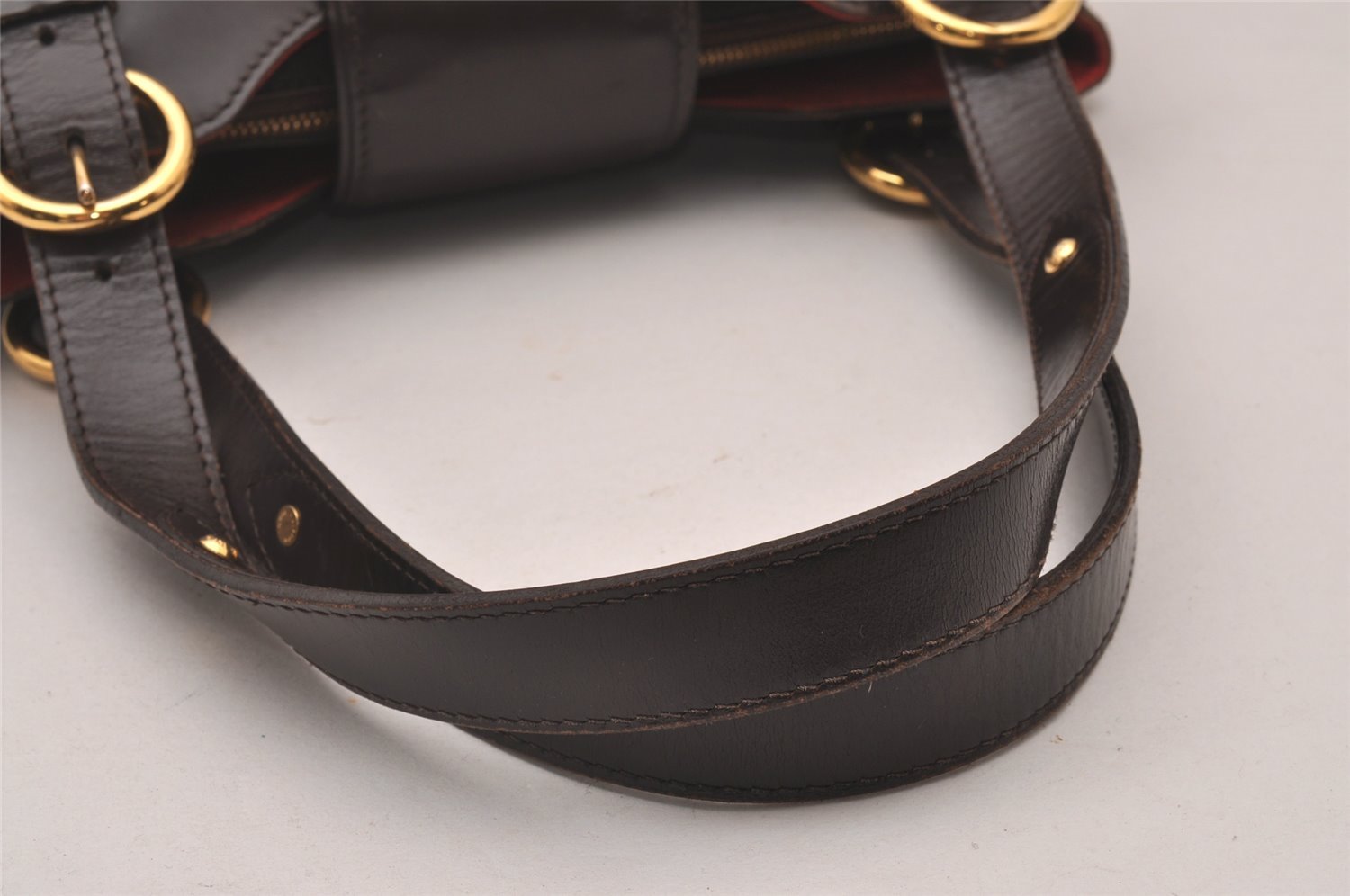 Authentic Louis Vuitton Damier Sistina PM Shoulder Hand Bag N41542 LV 6084I