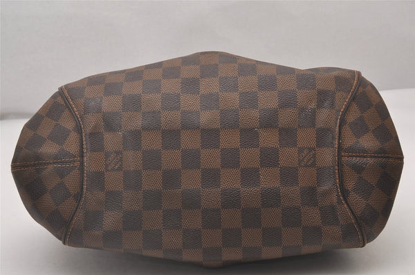Authentic Louis Vuitton Damier Sistina PM Shoulder Hand Bag N41542 LV 6084I