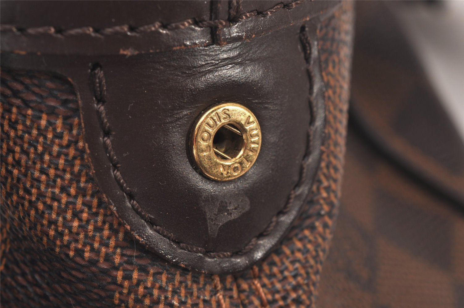 Authentic Louis Vuitton Damier Sistina PM Shoulder Hand Bag N41542 LV 6084I